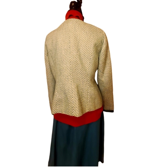 🧧Perfect NWT WD*NY Feather Trim Blazer🧊TRENDING - Picture 2 of 6